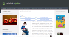 Desktop Screenshot of lerntechniken-guide.com